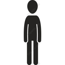 Minimalist Standing Figure