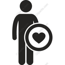 Minimalist Heart Emblem