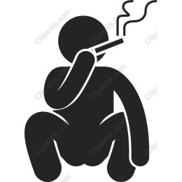 Smoking Figure