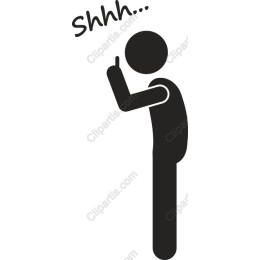 Shhh... Icon - Minimalist