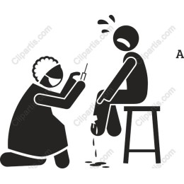 Cheerful Nurse and Patient