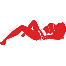Elegant Red Woman