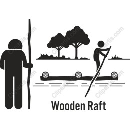 Wooden Raft