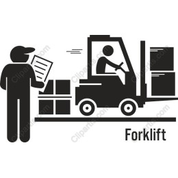 Forklift for logistics and warehouse projects
