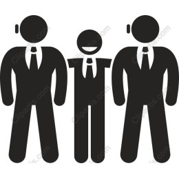 Three Business Figures - Collaboration & Teamwork