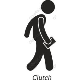 Professional Walking Figure - Clutch