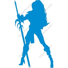 Powerful Warrior Woman