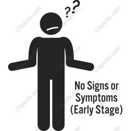 No Signs or Symptoms (Early Stage)