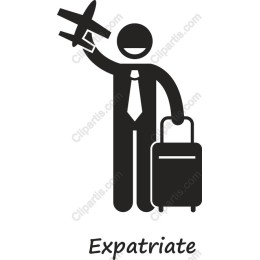 Expatriate Icon