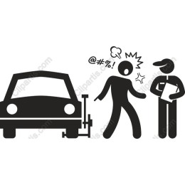 Frustrated Customer and Service Worker