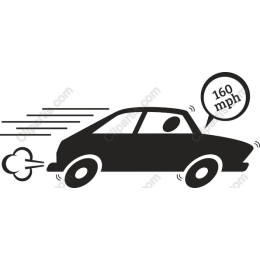 Speeding Car