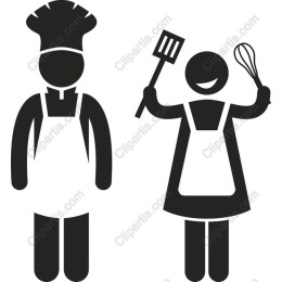Cheerful Chef and Cook