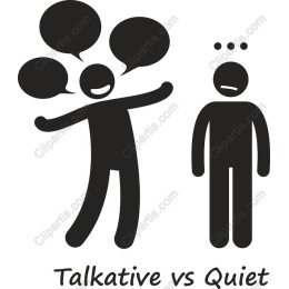 Talkative vs Quiet