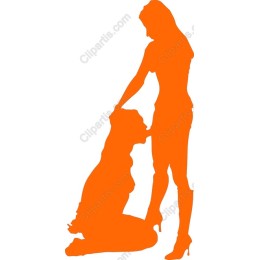 Woman and Dog