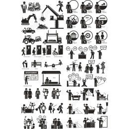 Comprehensive Set - Everyday Stick Figures Collection