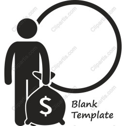 Blank Template - Money Bag