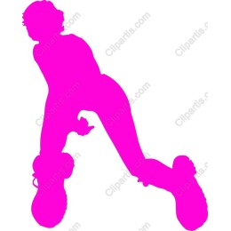 Vibrant Roller Skater