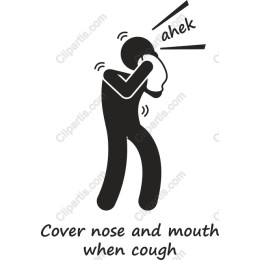 Cover Nose and Mouth When Cough - Health Awareness