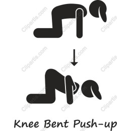 Knee Bent Push-up