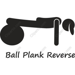 Ball Plank Reverse