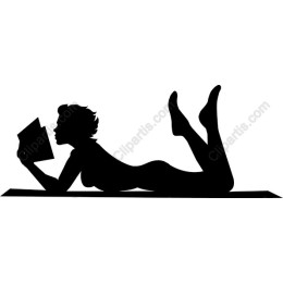 Elegant Woman Reading