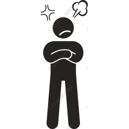 Frustrated Character