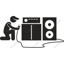Technician Audio Equipment Connector