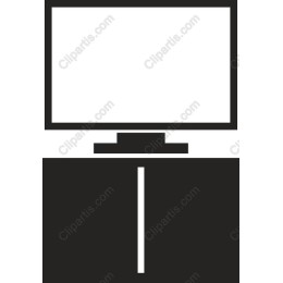 Modern Television Set Icon