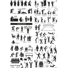 Dynamic Health and Activity Clipart Bundle