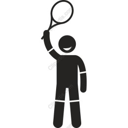 Tennis Player Icon