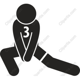 Dynamic Athletic Figure