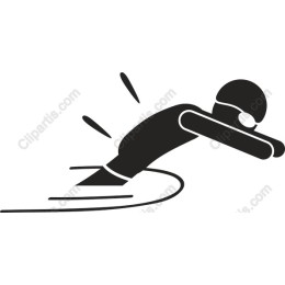 Swimmer in Motion
