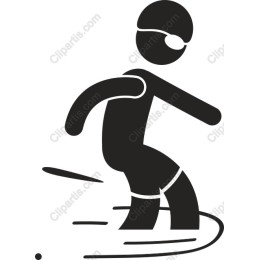 Dynamic Water Sports Athlete