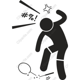 Frustrated Athlete
