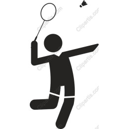 Dynamic Badminton Player