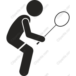 Dynamic Badminton Player