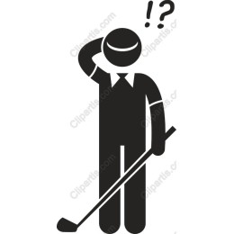 Confused Golfer