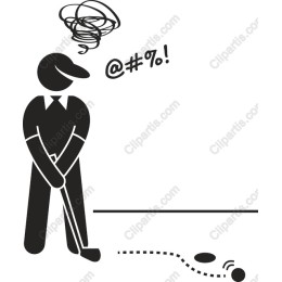 Frustrated Golfer