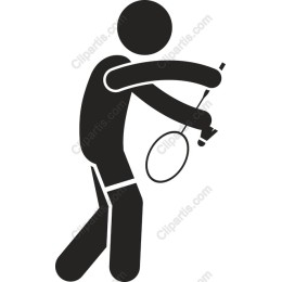 Badminton Player Action