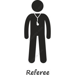 Referee Icon in and