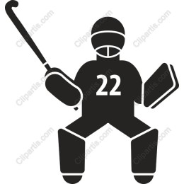 Hockey Goalie - Number 22