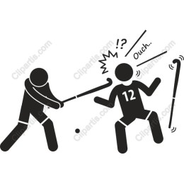 Dynamic Field Hockey Action