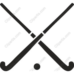 Crossed Hockey Sticks