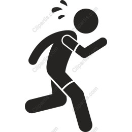 Dynamic Running Person
