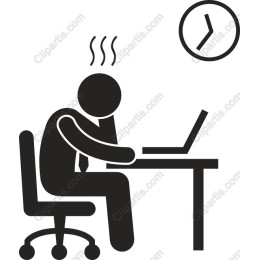 Stressed Worker