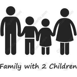 Family with 2 Children
