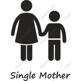 Single Mother and Child