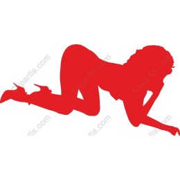 Elegant Red of a Woman