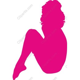 Pink of a Seated Woman