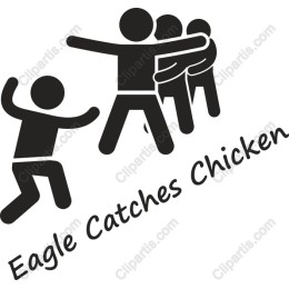 Eagle Catches Chicken